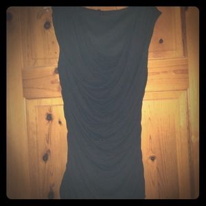 Maurice’s Black Draping Top
